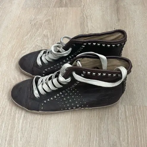 Frye  Kira Biker High Top Sneakers