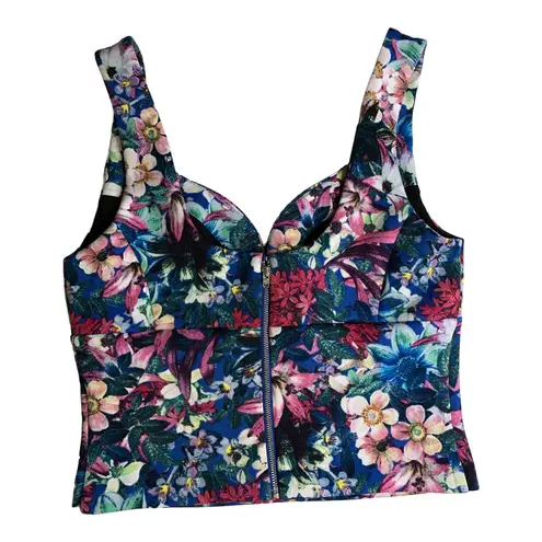 Guess Sleeveless Floral Top