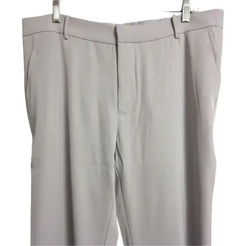 NWT AREA STARS Grey Liz Pant Dress Pants Belt Loops Polyester Size S Gray