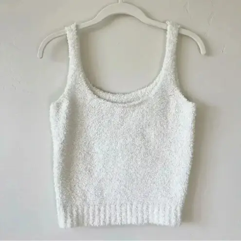 SKIMS Cozy Knit Off White Tank Top Size S / M