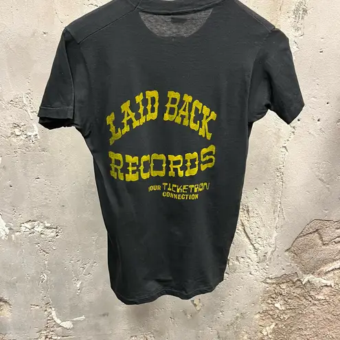 California vintage The Scorpions Vintage 1982 Black Graphic T-Shirt Laid Back Records Small S 80s