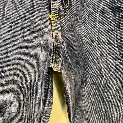 Vintage 80's Joan Darc Purple Stone Washed Jeans Womens 26 Straight Retro