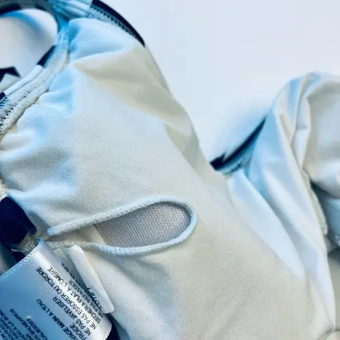 Carmen Marc Valvo Zebra Luxe Black Maillot Gorgeous Animal Swimsuit Size 10