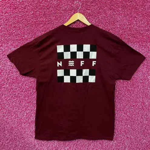 Neff Checkered Skater & Surfer Streetwear Tee L