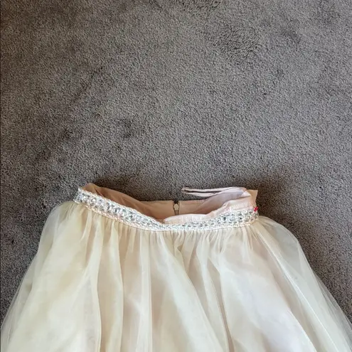 Ivory Two Piece Prom Set Size M