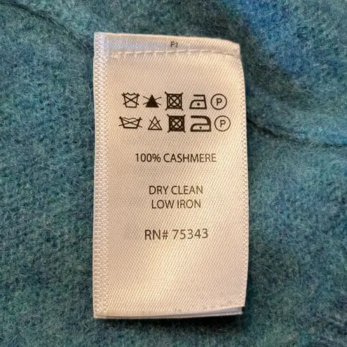 Tahari Cashmere Crew Neck Sweater with Relaxed Fit