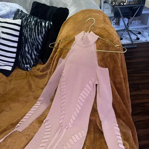 Dundas x Revolve Mick Knit Dress in Bronze Tan Size XXS