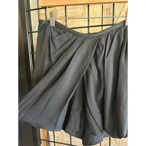 NWT Thakoon Womens Skort Small Black Balloon Shorts Zipper Bohostyle