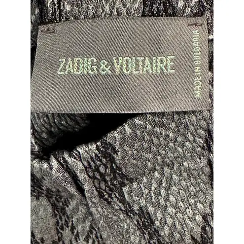 Zadig & Voltaire Pharell Python Pants Skinny 36 (S)