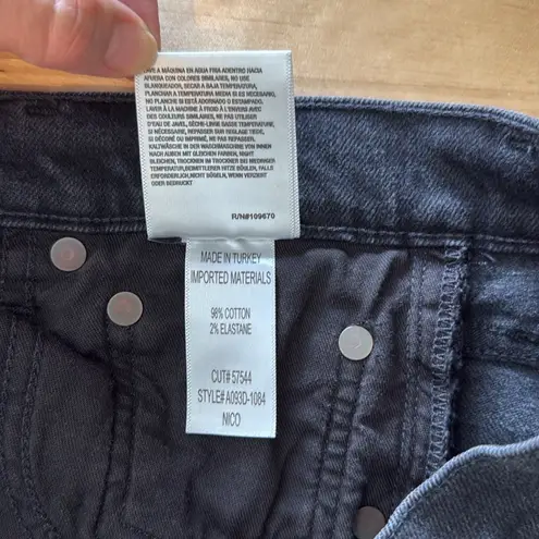 AGOLDE  Nico High Rise Slim Fit Ankle Crop Jeans in Cassette Wash, 28 thumbnail 10