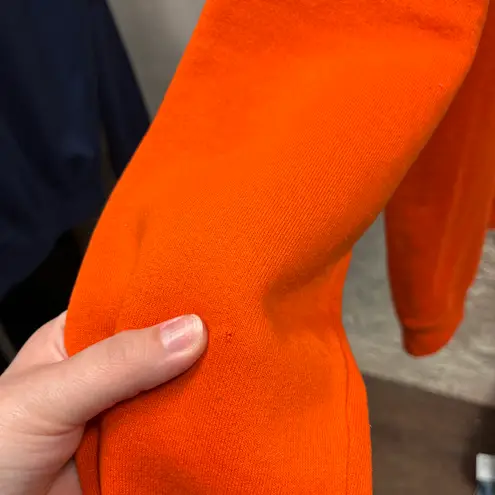 Russell Athletic Clemson University CU Orange Embroidered Crewneck Sweatshirt M