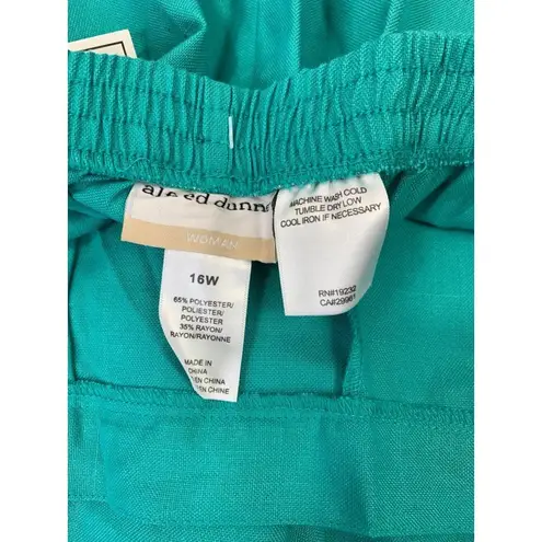 Alfred Dunner Women's Turquoise Pants