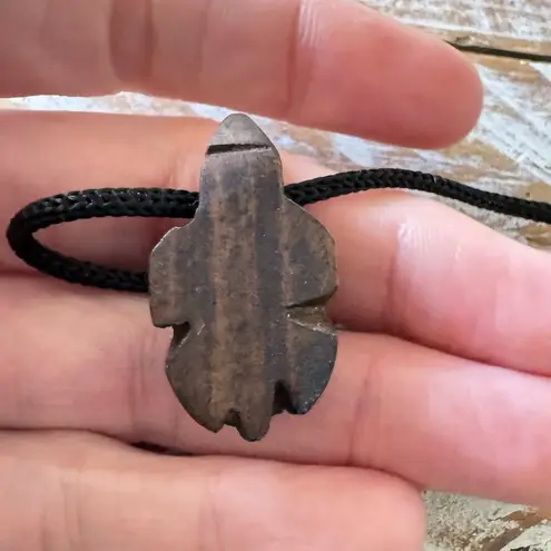 🐢Guayacan Wood Turtle Necklace Talisman🐢 from the Dominican Republic Brown