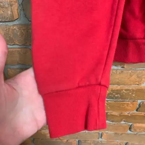 Alternative Apparel Sweatshirt Luce Line Orchard Graphic Pullover Red Women Smal