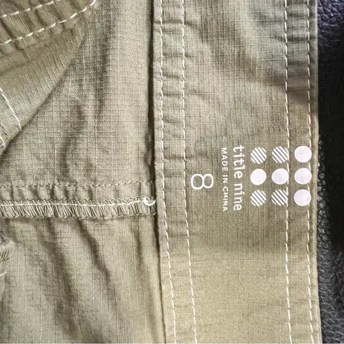 Title Nine OLIVE GREEN Brash Skirt size 8