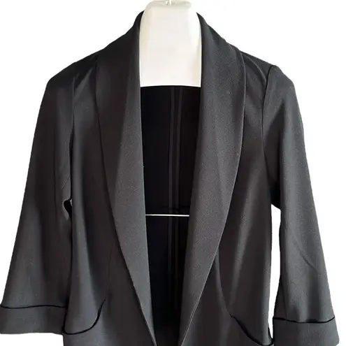 Daniel Rainn open front peplum blazer