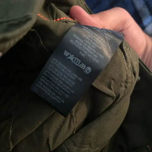 Maeve By Anthropologie The Colette Green Wide Leg Linen Pants Sz 25