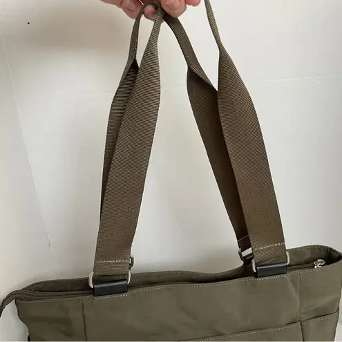 Baggallini Baggalini Tote Bag Purse Personal Item Carry On Travel Pockets Olive Green