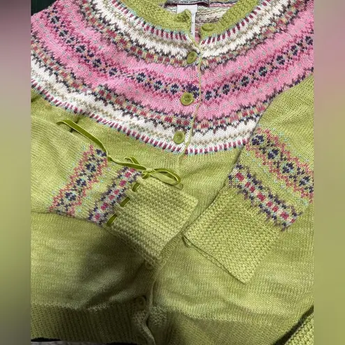 Tiara International vintage knit cardigan sweater