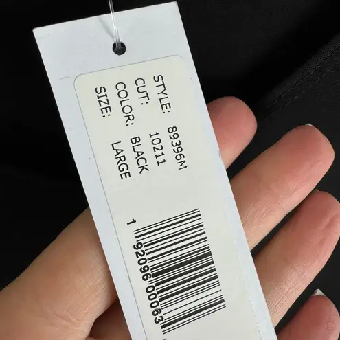 Annalee + Hope NWT Black Cold Shoulder Lightweight Knee Length Dress Size L - Image 6