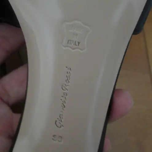 Gianvito Rossi Black Mules - Size 39