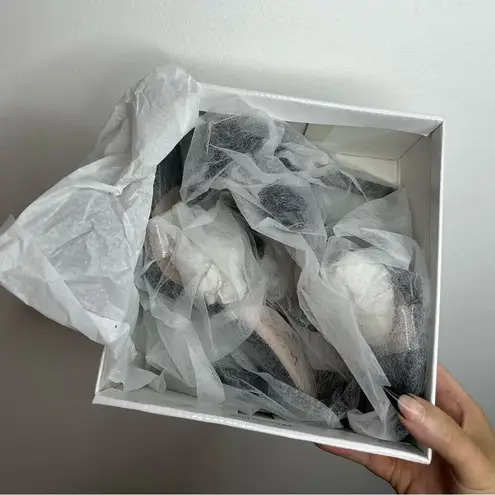 Bella Perspex Strap Vegan Suede Lace