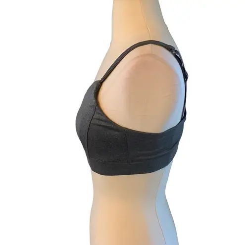 Athletic Works Sports Bra Gray XS Womens