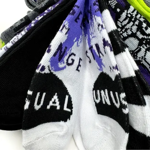 Beetlejuice Womens No Show Socks 80s Movie Film Lydia Deetz Fun Novelty Gift Purple