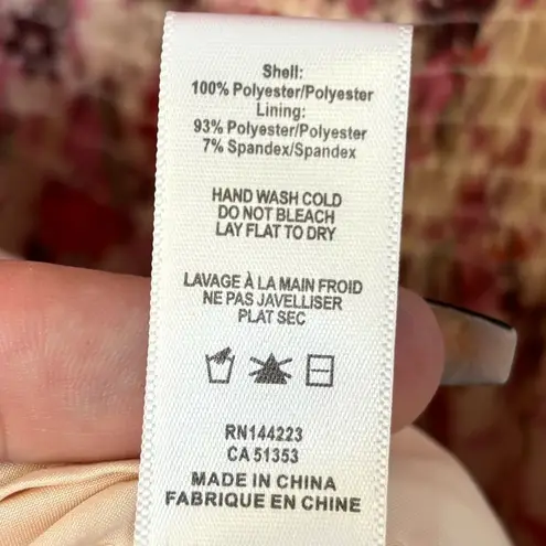 Bishop and Young Floral Lana Flutter Sleeve Mini Dress