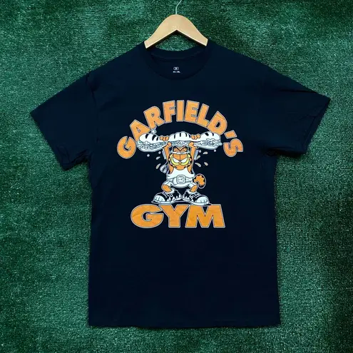 Nickelodeon Garfield's Gym Lifting Subs Poster Tee M
