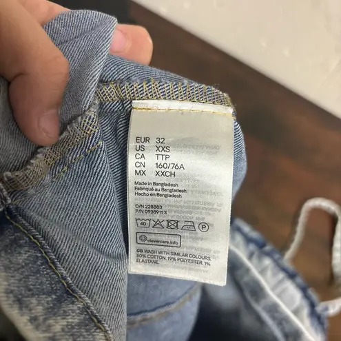 H&M Divided by  Denim Bodycon Mini Dress | Size XXS - Image 4