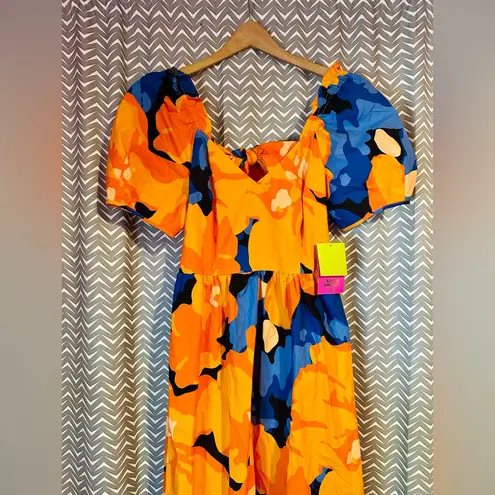 NWT Tabitha Brown x Target | Floral Puff Sleeve Open Tie