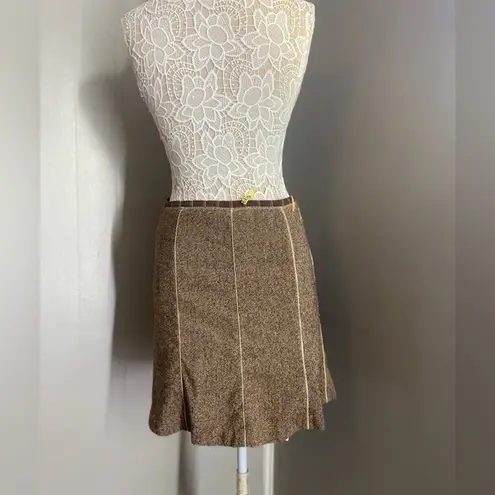 Piazza Sempione Brown Skirt Size M
