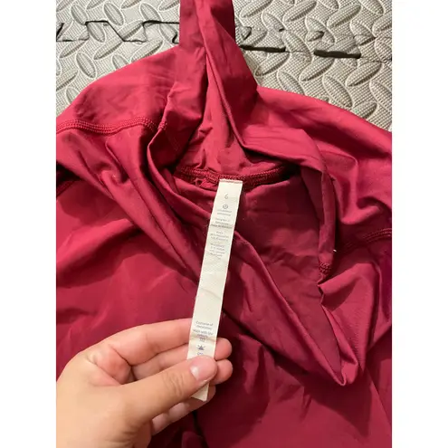 Lululemon  Womens Red Parachute Pants Athletic Performance Hipster Size‎ 6