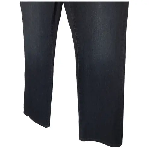 NYDJ Not Your Daughters Jeans Barbara Bootcut Womens Denim Blue 10P