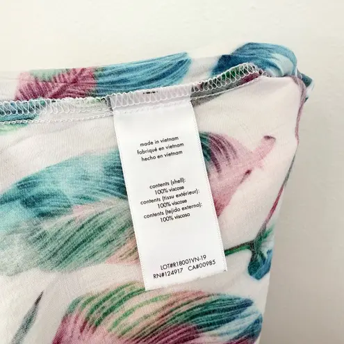 ONIA Mila Leaf-Print Beach Pants