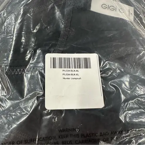 New Gigi C Hunter Jumpsuit Catsuit Black XL