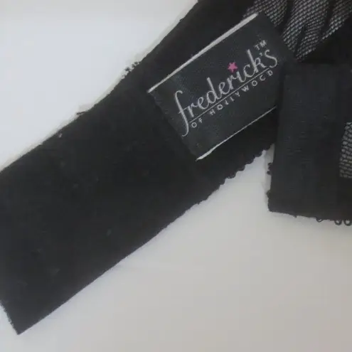 Frederick's of Hollywood NWOT Frederick’s of Hollywood Mauve & Black Satin Mesh Embroidered Push-Up Bra