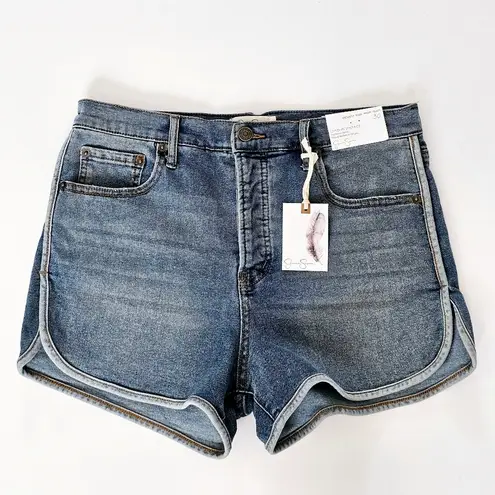 Jessica Simpson  Flirtatious Infinte Waist High Rise Denim Shorts Size 30