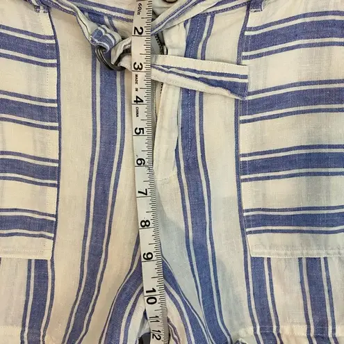 C&C California  Striped Linen Shorts Size M