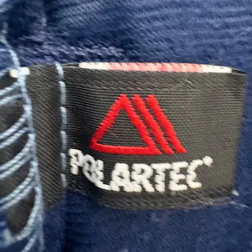 Vintage L.L.Bean Women’s M Blue Polartec Snap Fleece Pullover Blue Size undefined