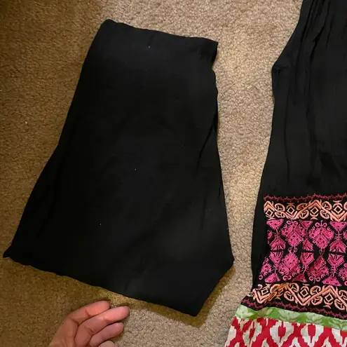 Indian Pakistani kurta kameez with tights set Pink