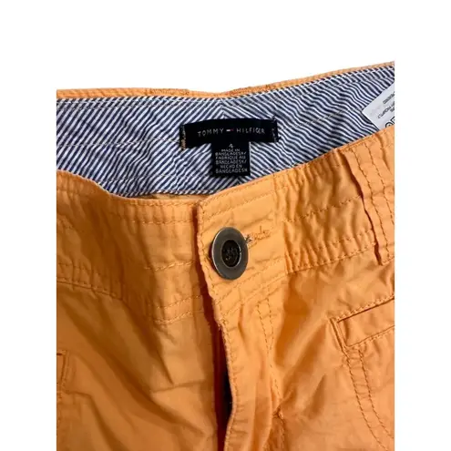 Tommy Hilfiger  Orange Sport Crop Pants Size 4