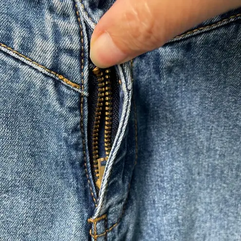 Vintage 90s Zana Di Low Rise Hip Hugger Flare Jeans 5 6 Blue