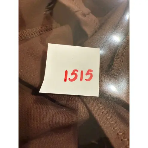 SKIMS Brown Ruched Drawstring Tube Top M Medium