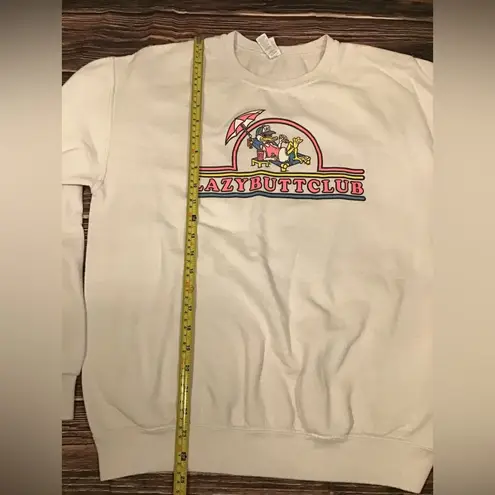Lazy butt club sweatshirt size medium