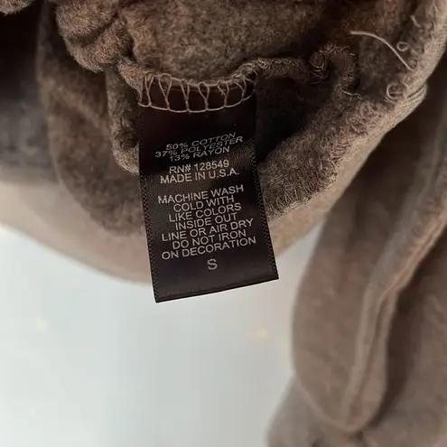 Aviator Nation Rare Rainbow Velvet Stripe Pullover Hooded Sweatshirt