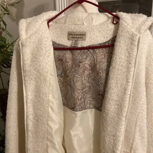 Mulberry Street Short Full Zip Sherpa Silk Lining