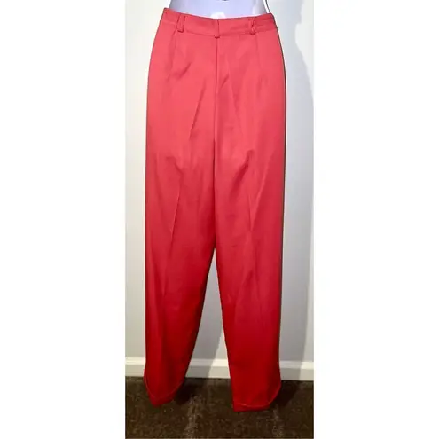Liz Baker VTG Women’s Cuffed High Waist Trouser Pink/Melon 10T