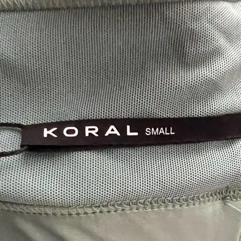 Koral Flash Sportsbra in Aquamarine